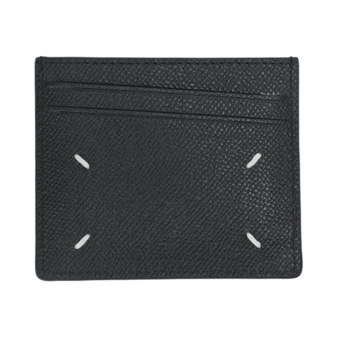 메종 마르지엘라 그레이니 레더 카드 홀더 블랙(Maison Margiela Grainy Leather Card Holder Black) - 2