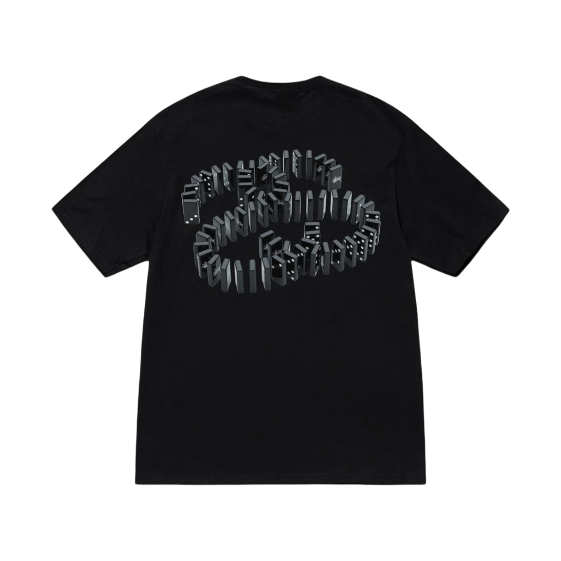 스투시 도미노 티셔츠 블랙