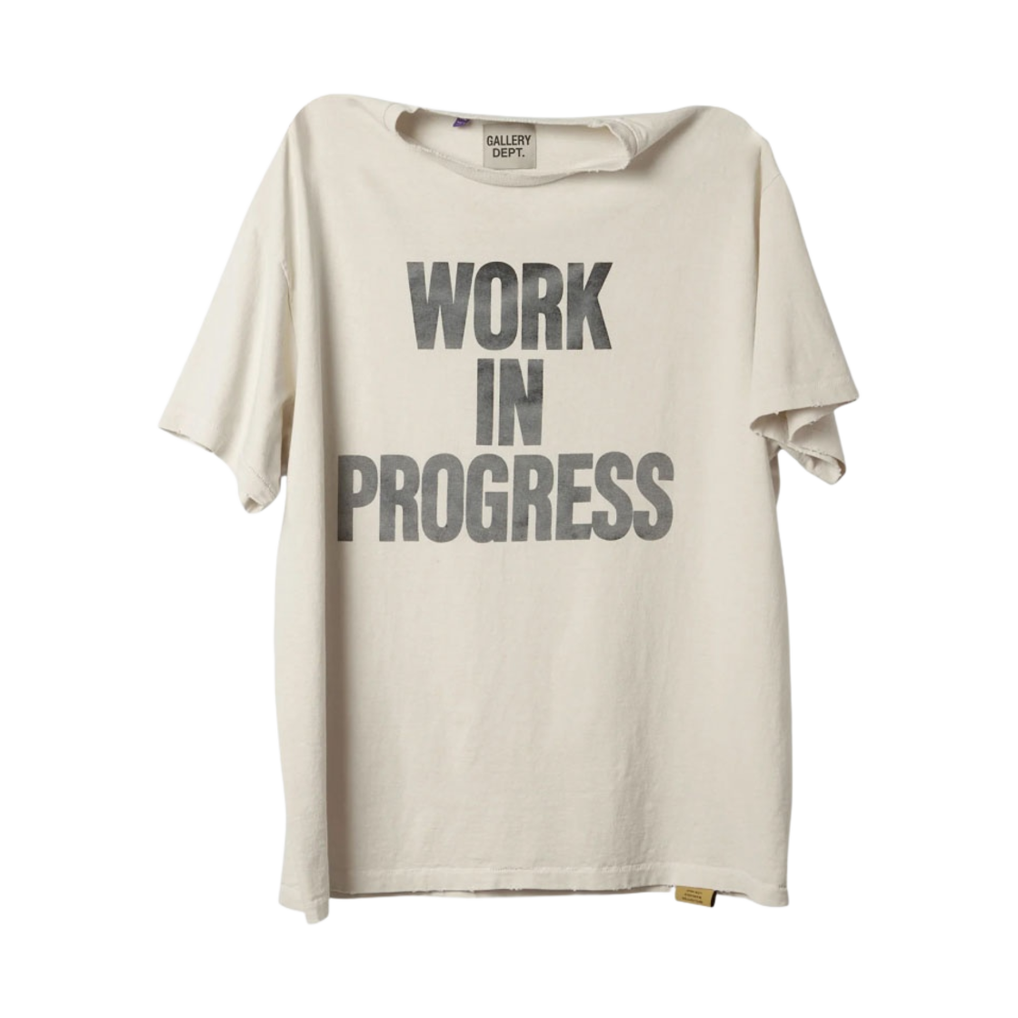 WIP-1030 Gallery Dept. Work In Progress T-Shirt Archival White