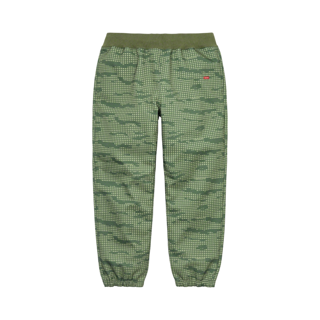 슈프림 윈드스토퍼 스웨트팬츠 올리브 그리드 카모 - 21FW(Supreme Windstopper Sweatpants Olive Grid Camo - 21FW) - 1