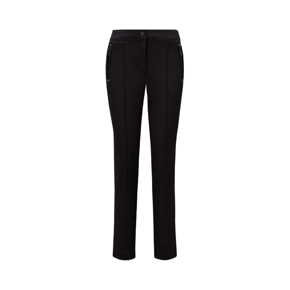 I2-098-2A00006-53064-999 (W) Moncler Twill Trousers Black - 23FW