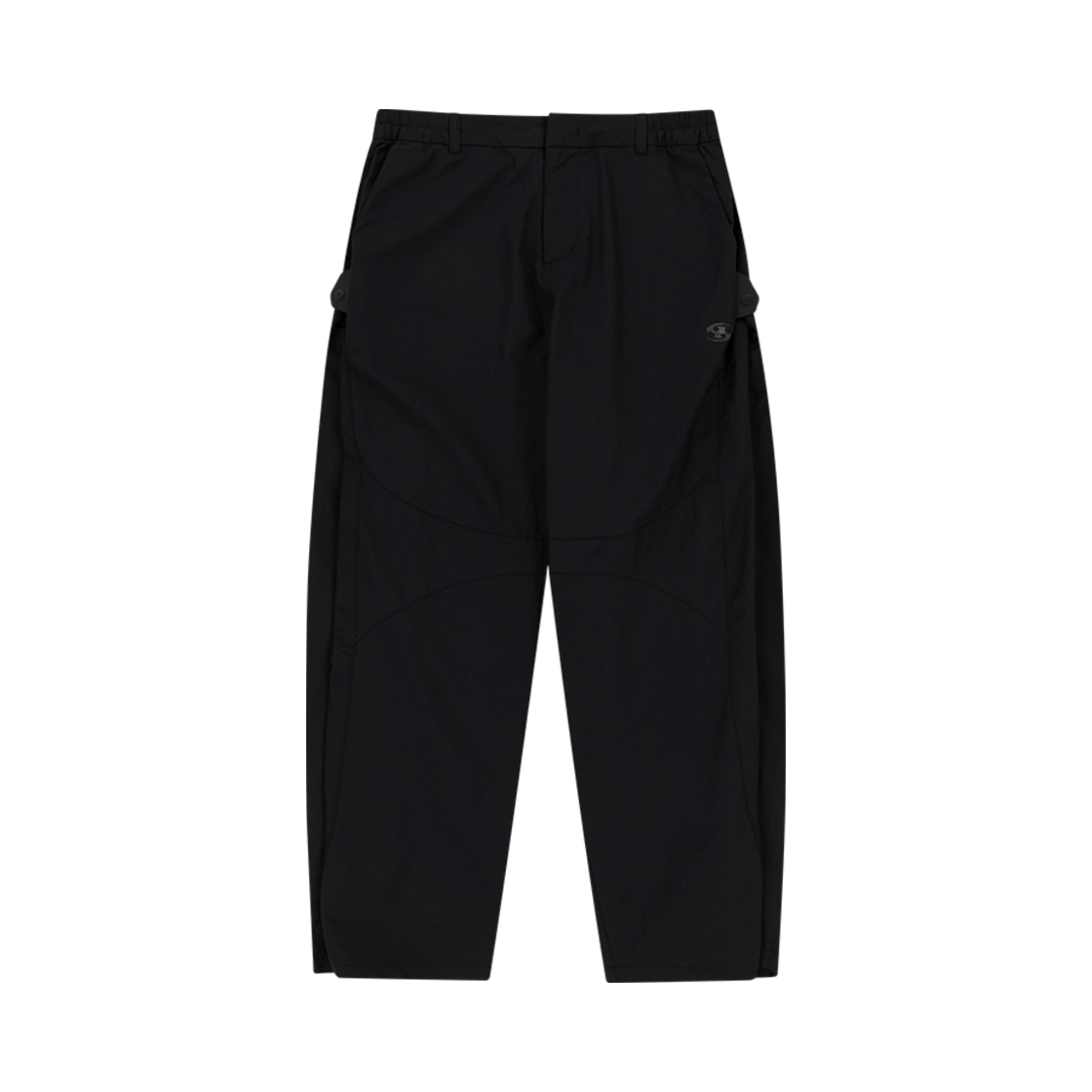 산산기어 사이드 스냅 팬츠 블랙_25SS(Sansan Gear Side Snap Pants Black_25SS)