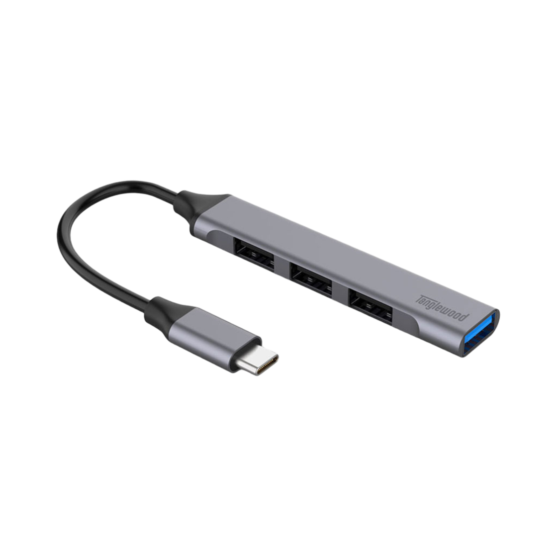 TW-HB01-T4A4 Tanglewood Essential Multi Hub USB C 4in1 Slim