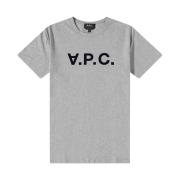 A.P.C. VPC Velvet T-Shirt Gray
