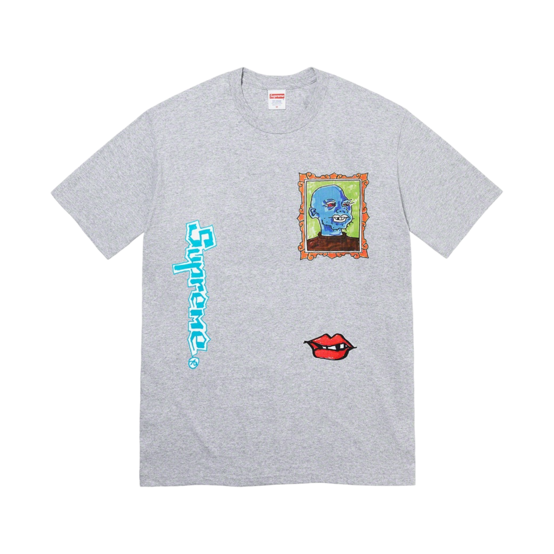 슈프림 곤즈 포트레이트 티셔츠 헤더 그레이 - 22FW(Supreme Gonz Portrait T-Shirt Heather Grey - 22FW) - 1