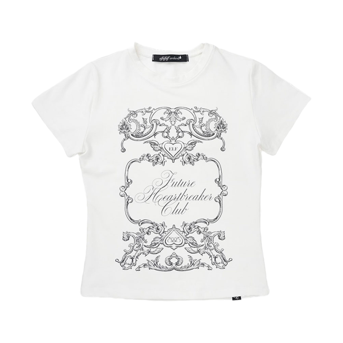 엘프엘프엘프 아카이브스 하트브레이커스 클럽 티셔츠 아이보리(Elfelfelf Archives Heartbreakers Club Tshirts Ivory)