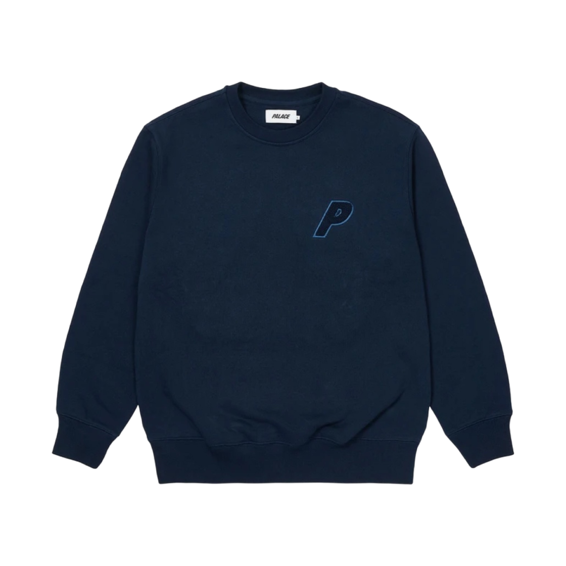 팔라스 P-3 셔닐 크루넥 네이비 - 21SS(Palace P-3 Chenille Crew Navy - 21SS) - 2
