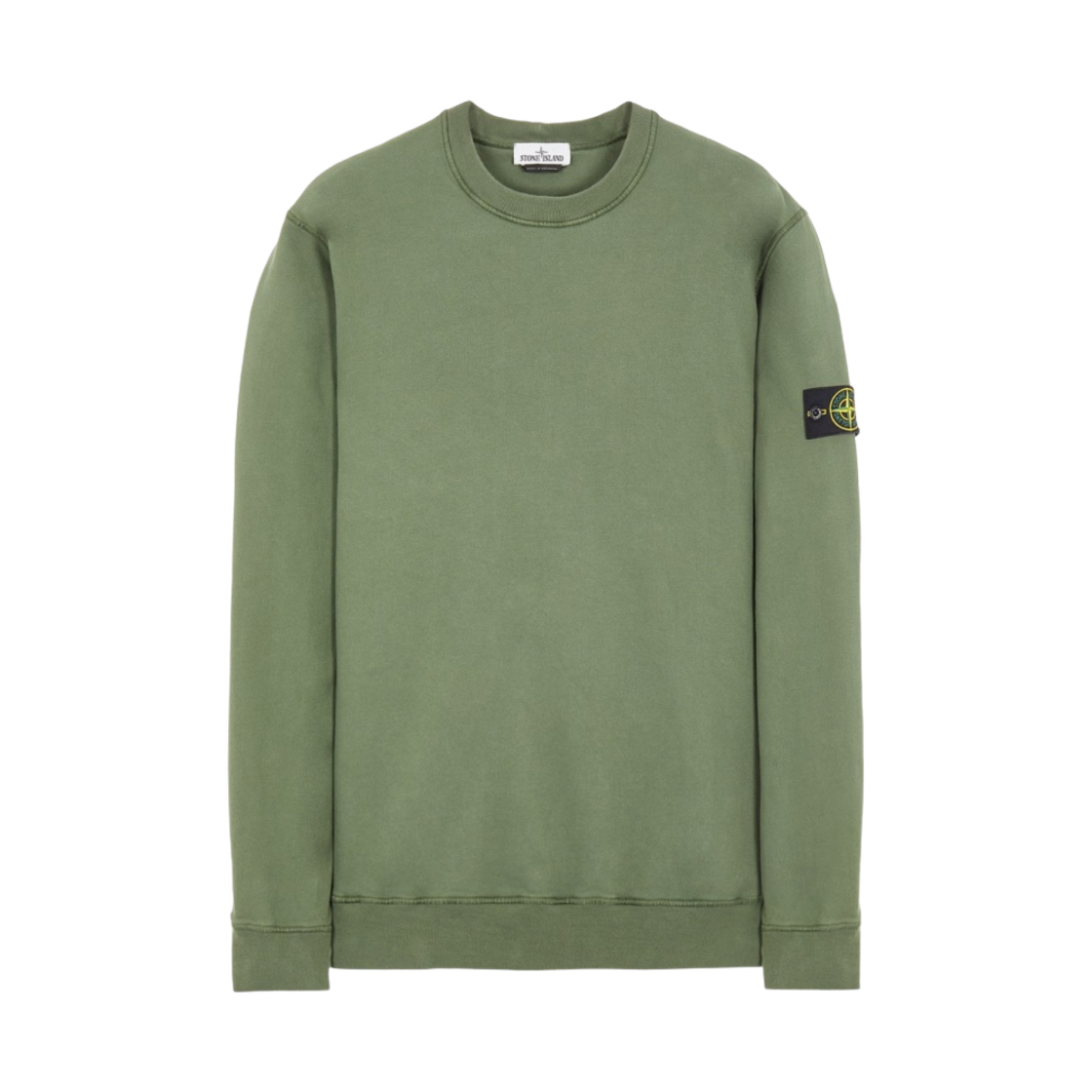 스톤 아일랜드 63020 크루넥 스웨트셔츠 올리브 - 21FW(Stone Island 63020 Crewneck Sweatshirt Olive - 21FW) - 1