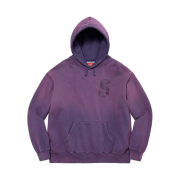 Supreme Overdyed S Logo Hooded Sweatshirt Purple - 23SS