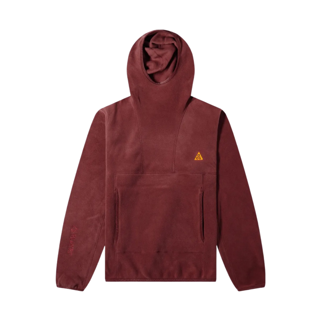 나이키 ACG 폴라텍 울프 트리 풀오버 후드 딥 버건디 - 아시아(Nike ACG Polartec Wolf Tree Pullover Hoodie Deep Burgundy - Asia) - 1