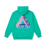 Palace P-3D Hood Aqua - 21FW