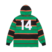 Supreme Hooded Rugby Green - 24FW