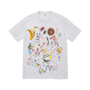 Supreme Trash T-Shirt Ash Grey - 23SS