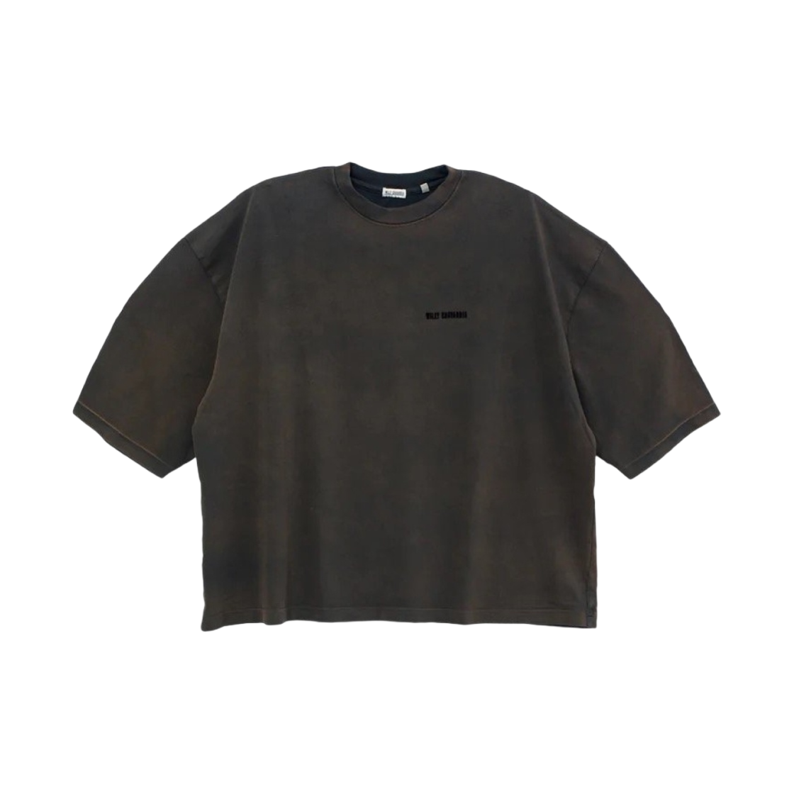 윌리 차바리아 SS 버팔로 티셔츠 더티 블랙(Willy Chavarria SS Buffalo T-Shirt Dirty Black)