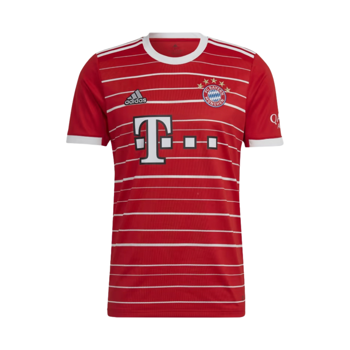 아디다스 바이에른 뮌헨 2022/23 홈 저지 레드 - US 사이즈 (논 마킹 버전)(Adidas Bayern Munchen 2022/23 Home Jersey Red - US Sizing (Non Marking Ver.))