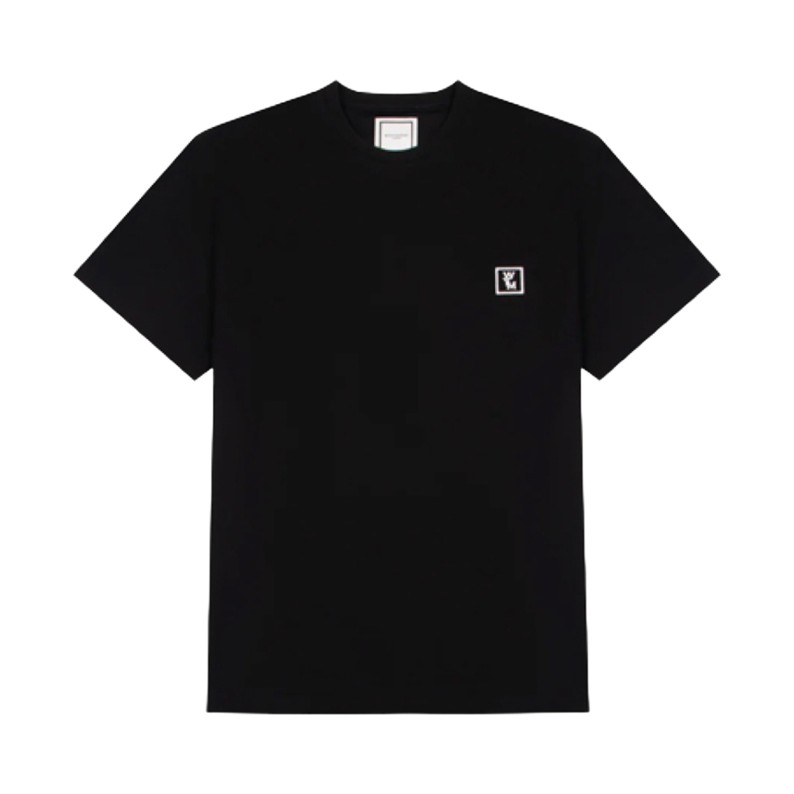 W243TS07708B Wooyoungmi Cotton Back Logo T-shirt Black - 24FW - #2