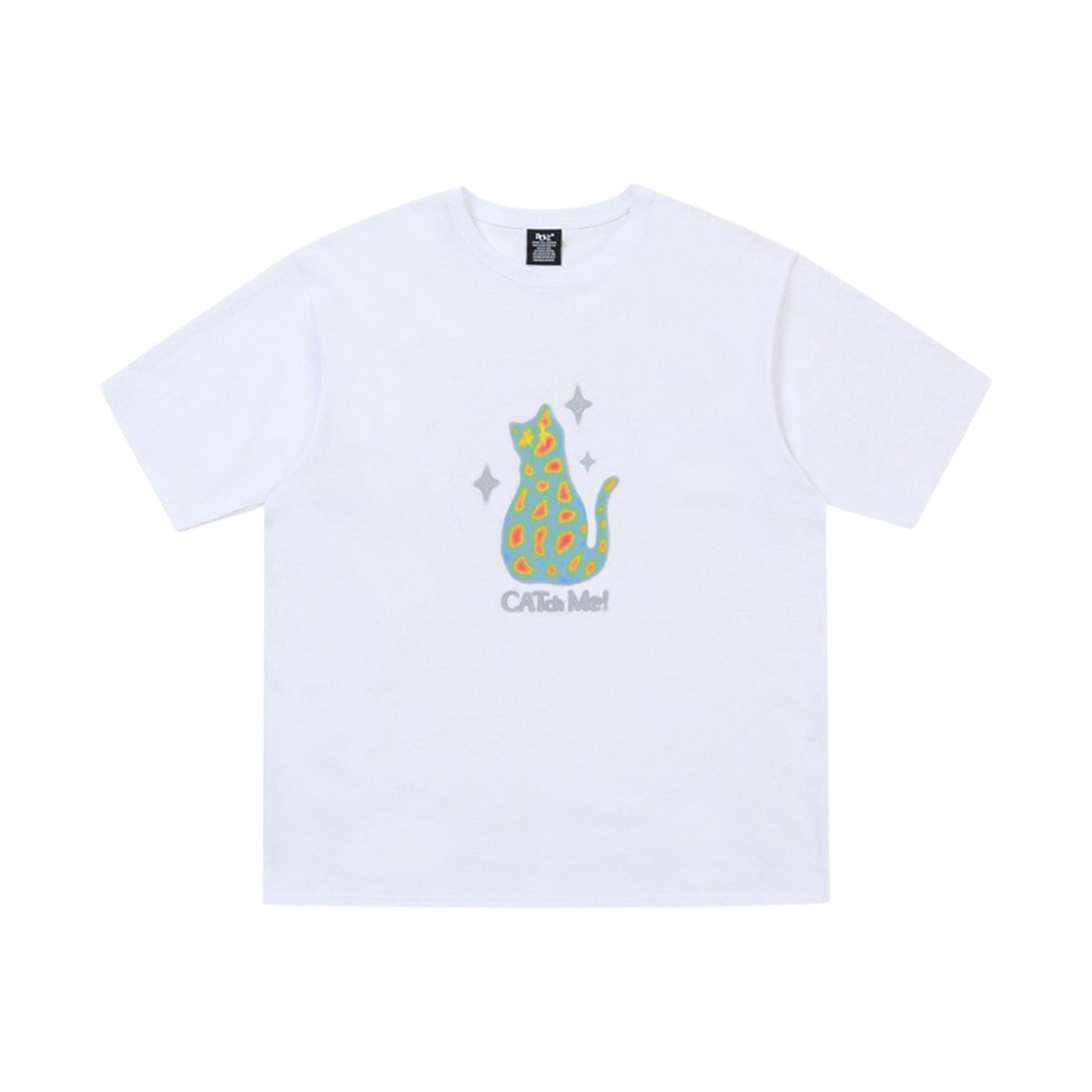 알디브이제트 캣치미 티셔츠 화이트(RDVZ CATch Me T-Shirt White)