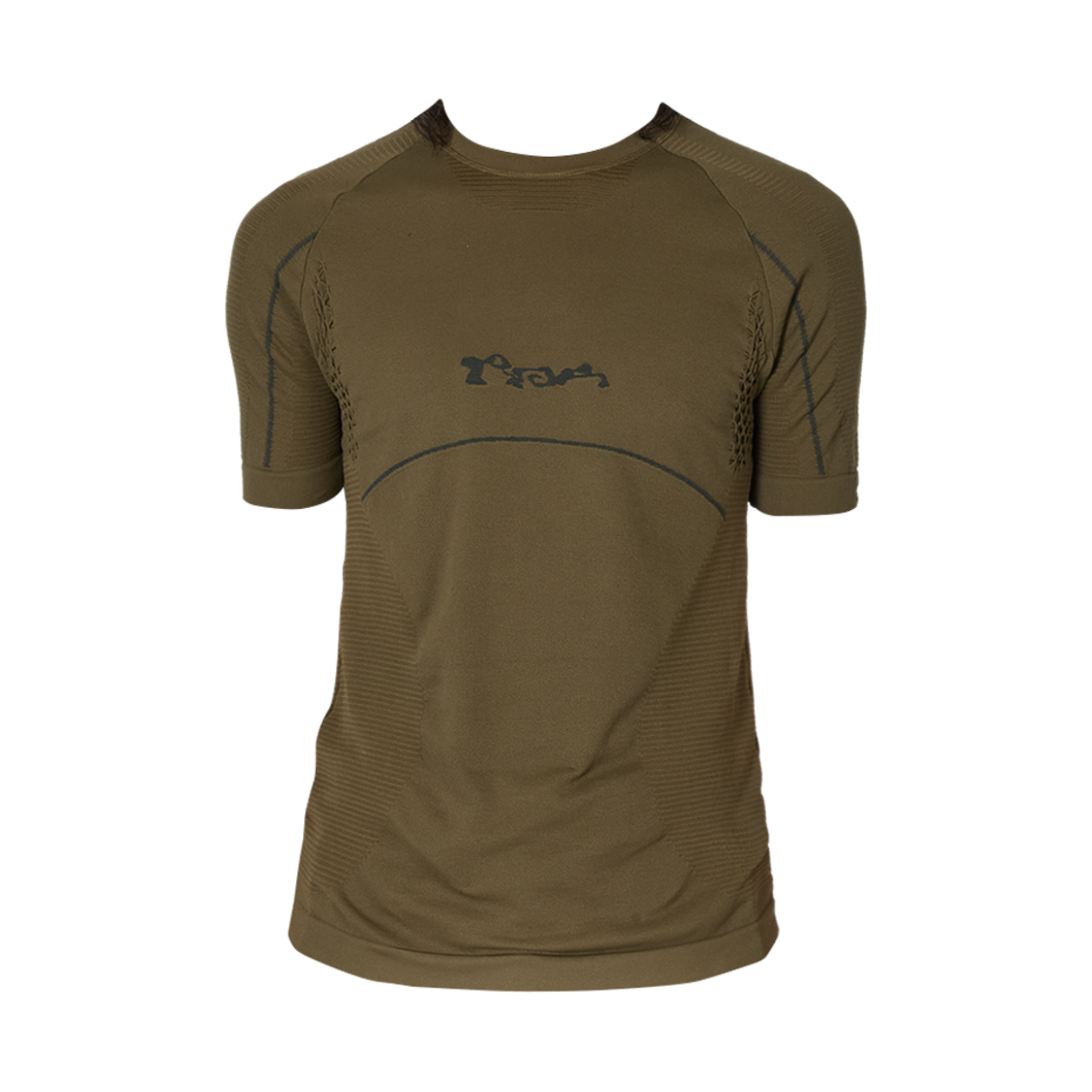 로아 심리스 티셔츠 다크 올리브(Roa Seamless T-Shirt Dark Olive)