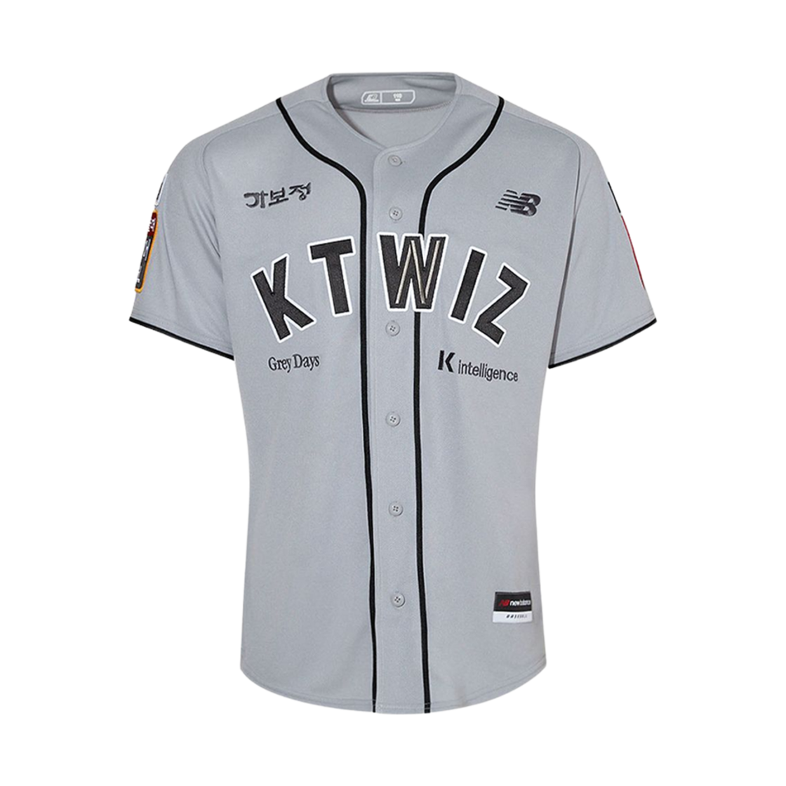 KT 위즈 x 뉴발란스 25 그레이 데이 유니폼 그레이 (논 마킹 버전)(KT Wiz x New Balance 25 Grey Days Uniform Grey (Non Marking Ver.))