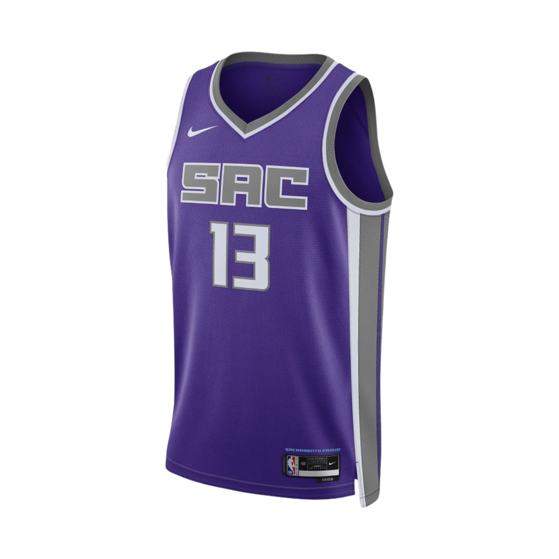 나이키 키건 머레이 새크라멘토 킹스 아이콘 에디션 2022/23 NBA 스윙맨 저지 필드 퍼플(Nike Keegan Murray Sacramento Kings Icon Edition 2022/23 NBA Swingman Jersey Field Purple) - 1