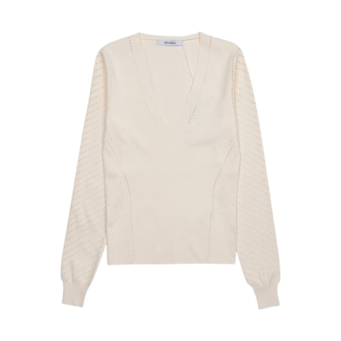 NADAR-001 (W) Max Mara Nadar Turtleneck Knit Vanilla