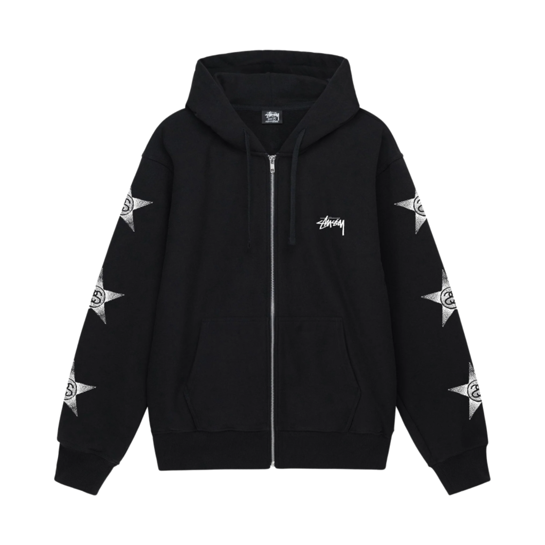 ★韓国の人気★【STUSSY】★STARS ZIP HOODI.E★GRAPE★ 스투시 스타 후드 집업 그레이프 | Stussy | KREAM