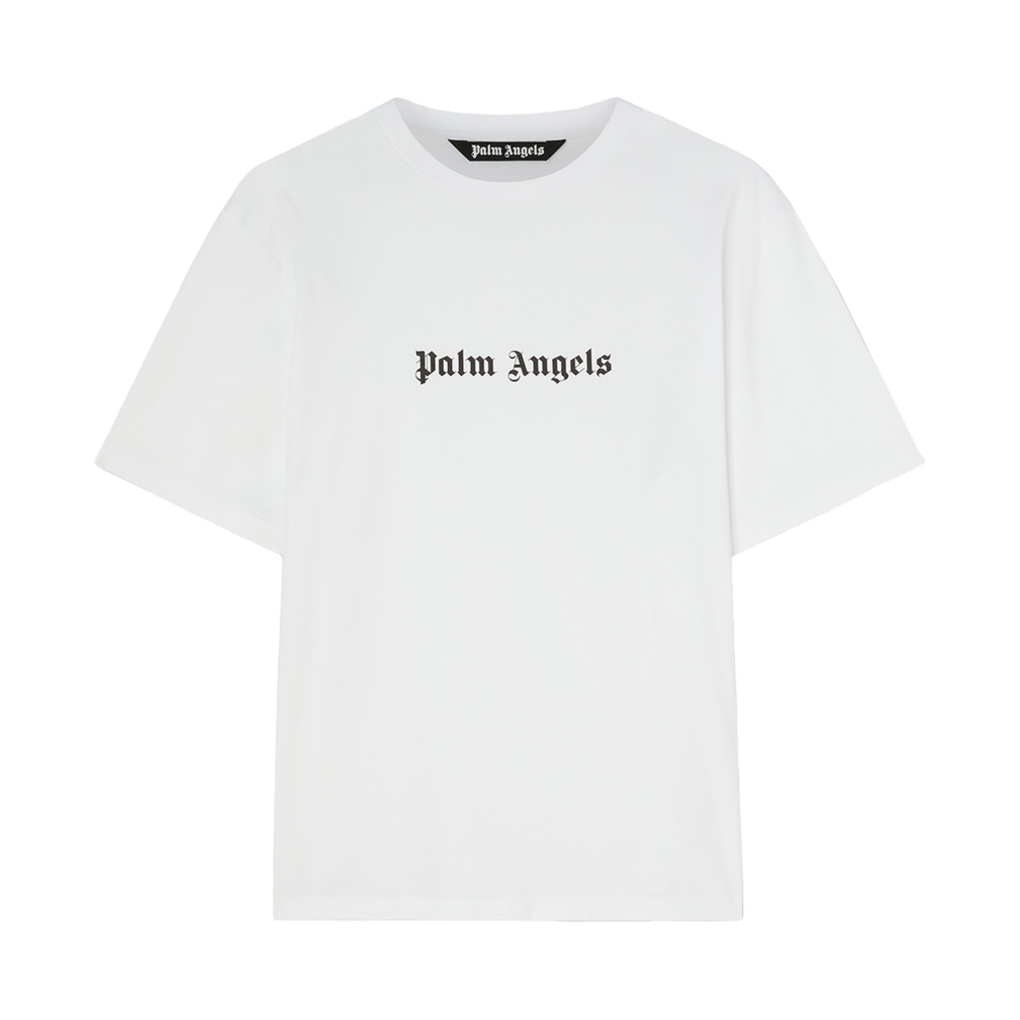 팜엔젤스 클래식 로고 슬림 티 오프 화이트