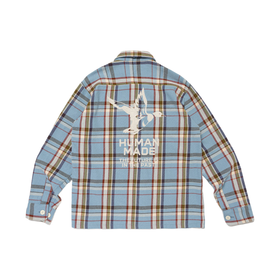 휴먼 메이드 체크 셔츠 블루(Human Made Check Shirt Blue) - 2