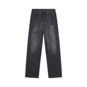 Diesel Straight D-Martians Track Denim 09E30 Black Dark Grey