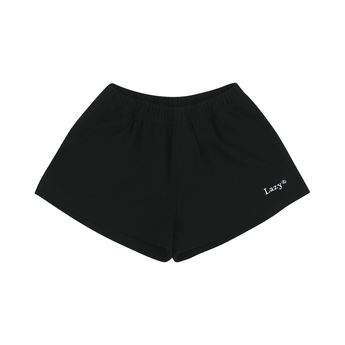 Daily Summer Sweat Shorts-bk LAZYZ Daily Summer Sweat Shorts Black