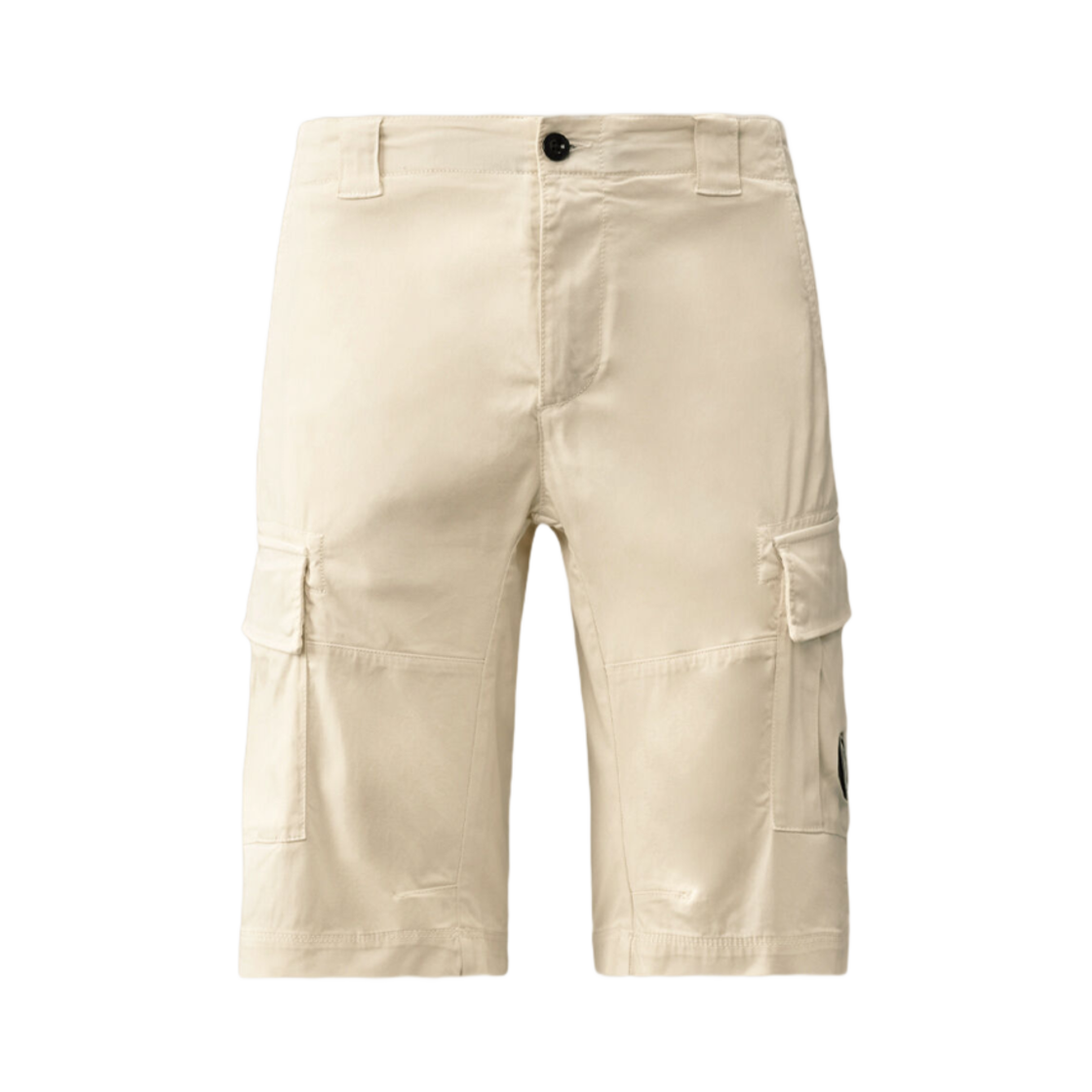 18CMBE116A005694G103 C.P. Company Stretch Sateen Cargo Shorts Gauze White - 25SS