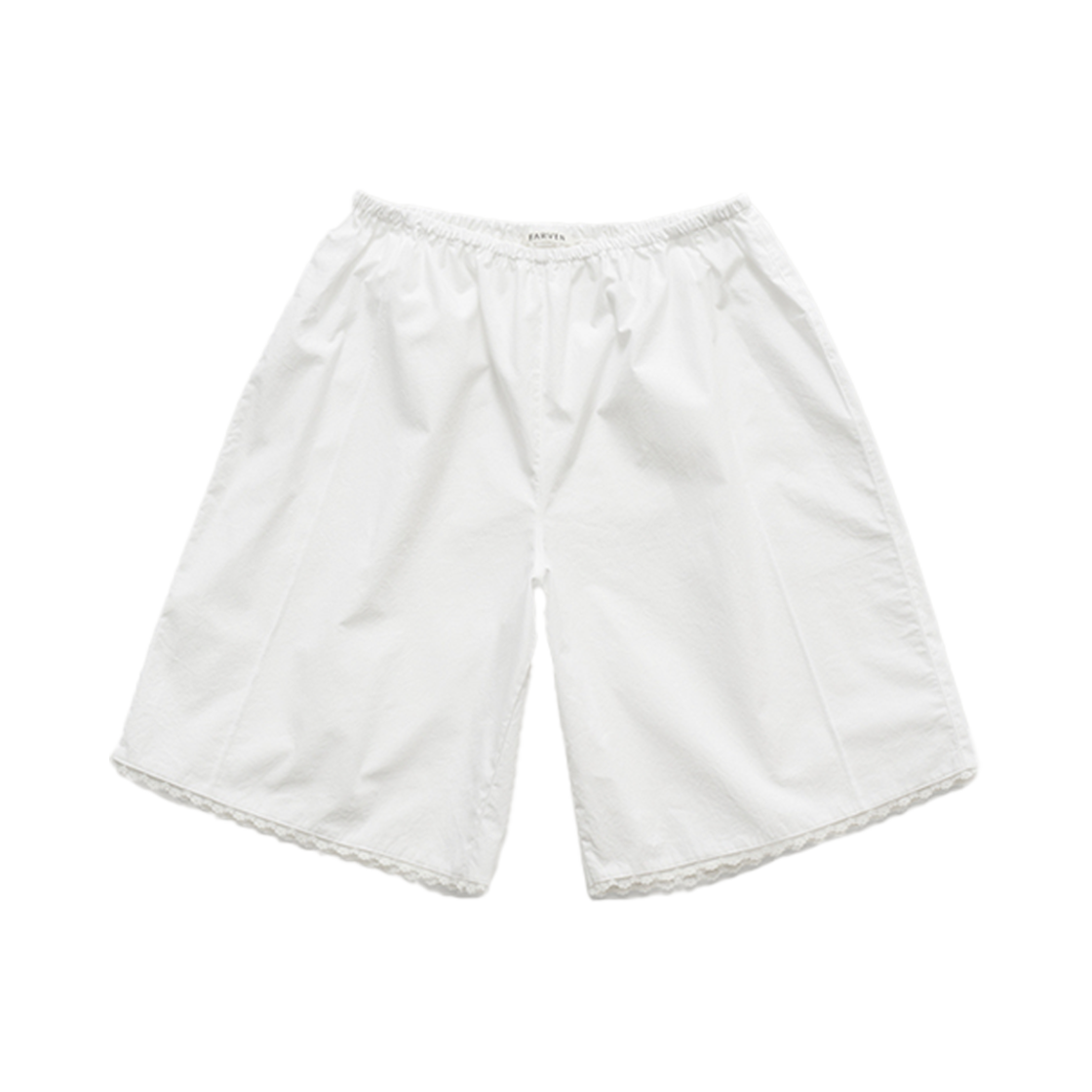 파르벵 레이어드 레이스 미디엄 팬츠 아이보리(FARVEN Layered Lace Medium Pants Ivory)