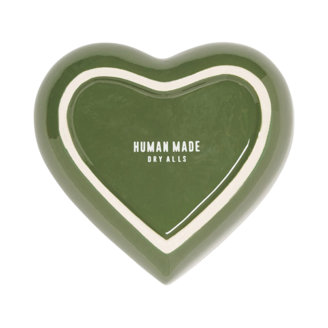 皿・プレート HUMAN MADE Heart Ceramics Tray Green 휴먼 메이드 하트 세라믹 트레이 그린 | Human Made | KREAM