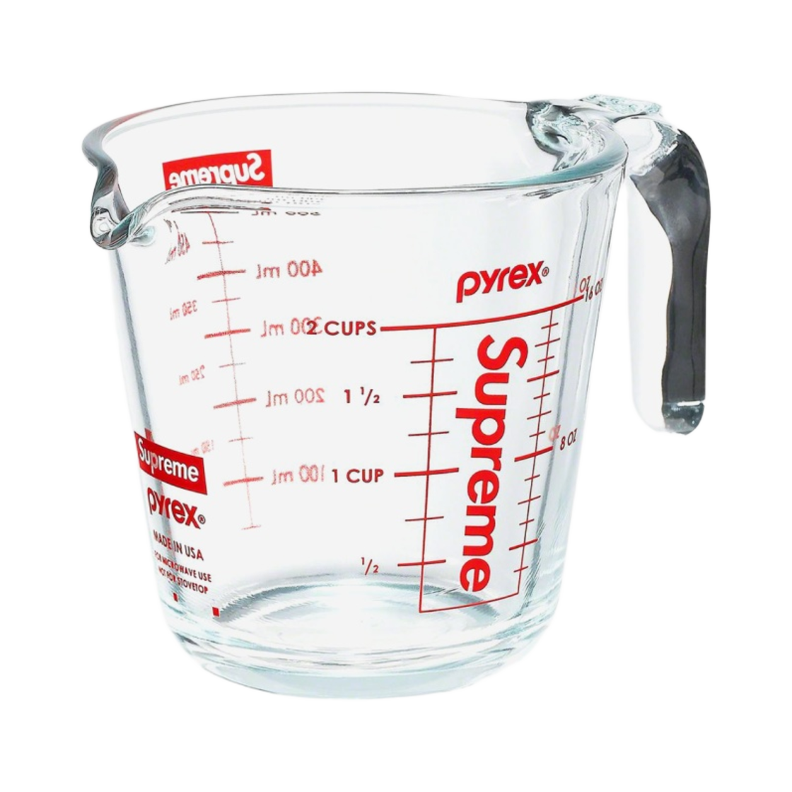 小物 Supreme 19AW Pyrex 2-Cup Measuring Cup 슈프림 파이렉스 투컵 메저링 컵 - 19FW | Supreme | KREAM