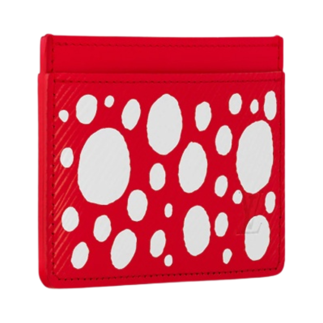루이비통 x 야요이 쿠사마 카드 홀더 레드 화이트(Louis Vuitton x YK Card Holder Red White) - 2