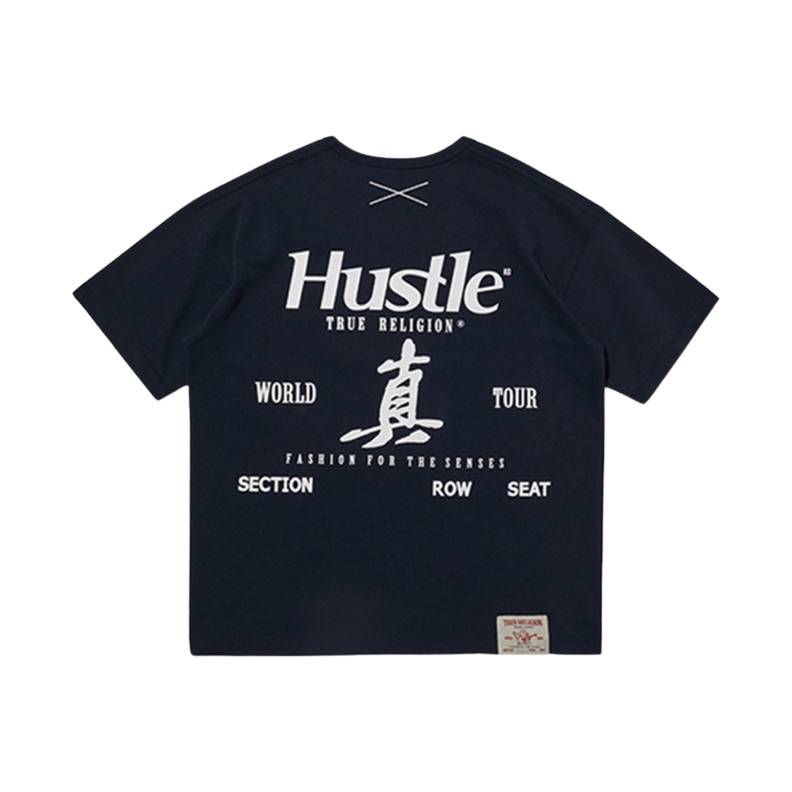 트루릴리젼 허슬 티셔츠 네이비(True Religion Hustle T-Shirt Navy)