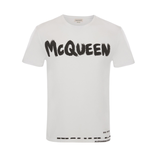 ★Urbandtype.★ McQueen Poster Graphic T-Shirt Cream UBEUTS0 cream_269e93b7-5a75-4f92-8ee6-