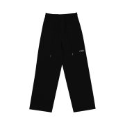 BORN TO WIN B Chrome Semi Wide Pants Black