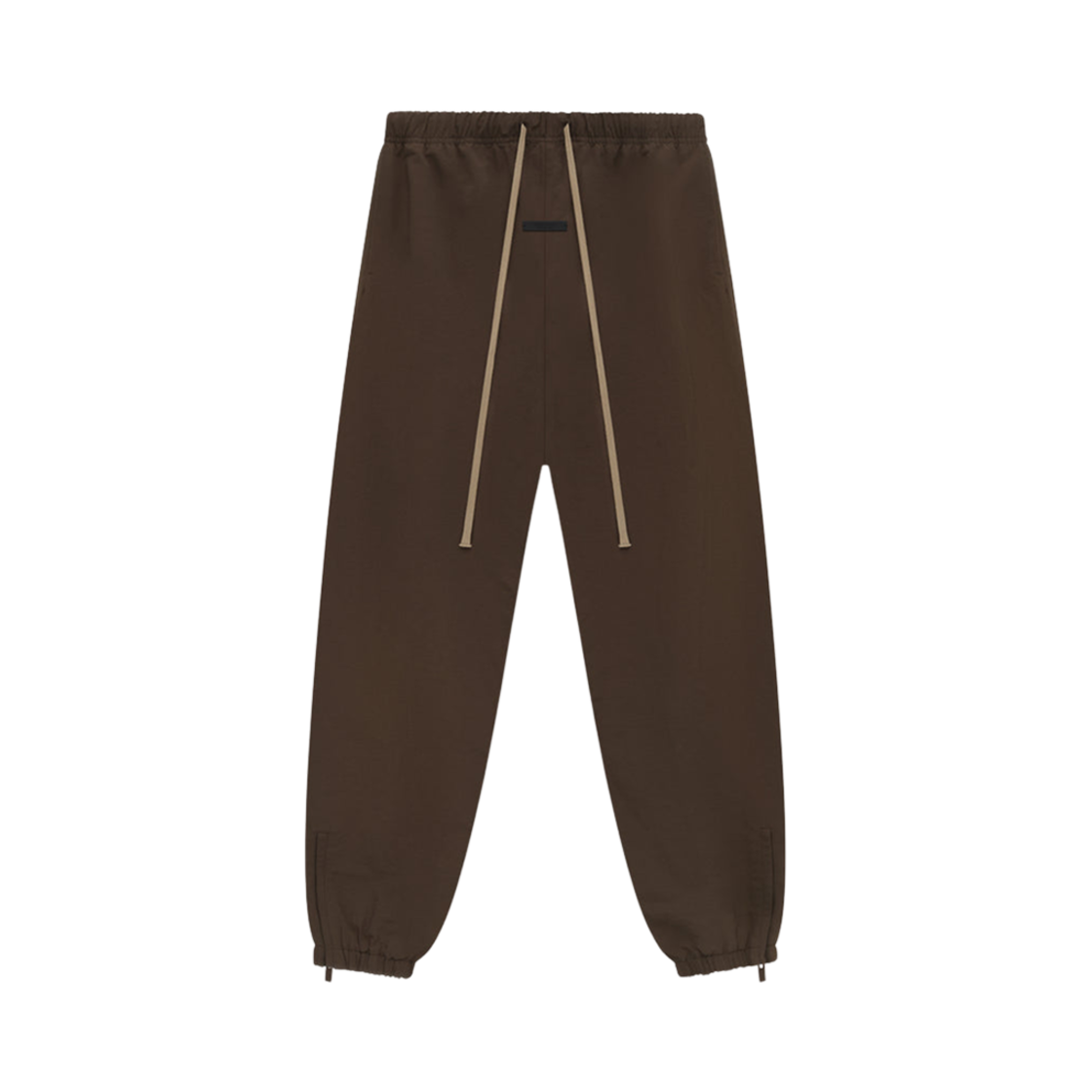 - Essentials Military Nylon Track Pants Brown - 24FW