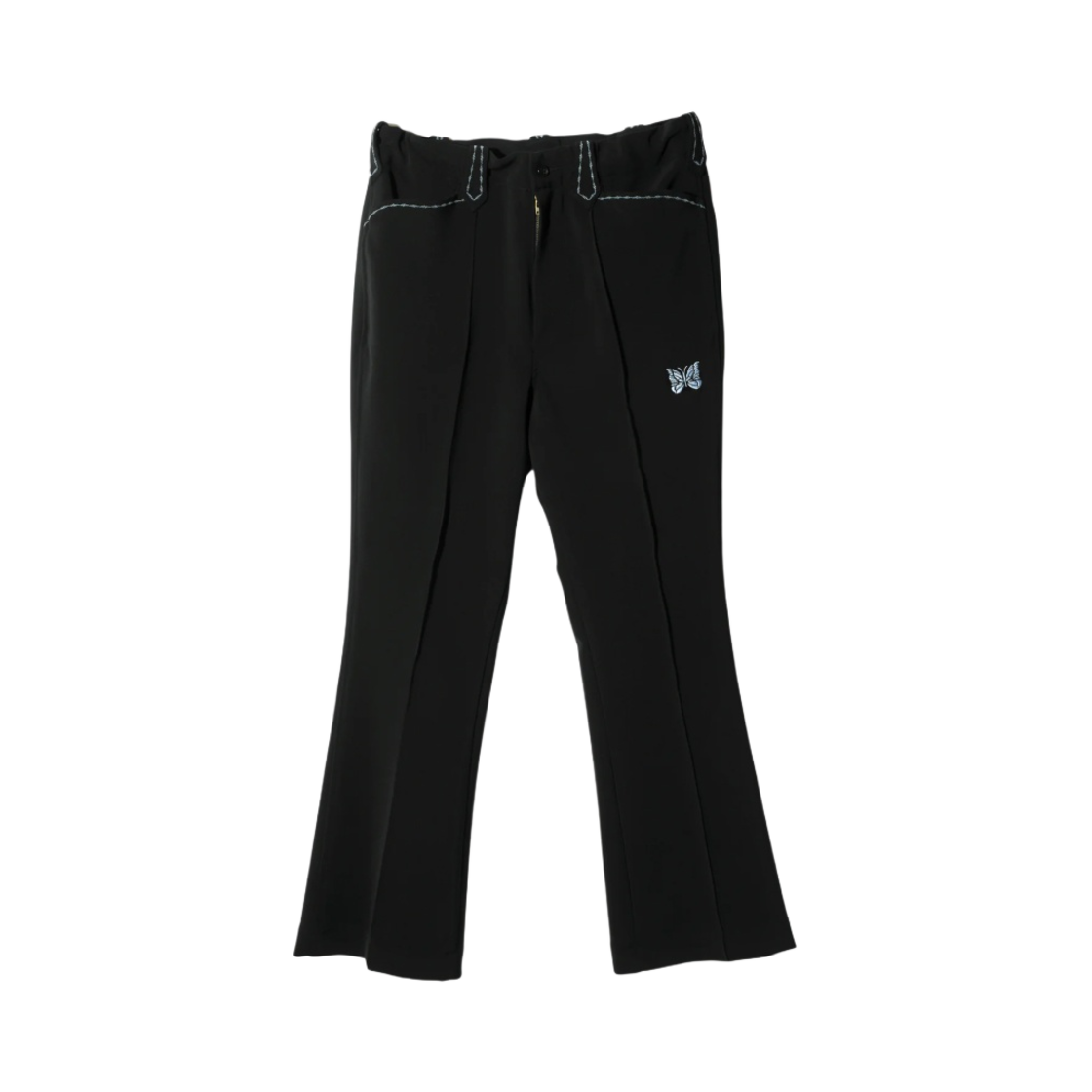 니들스 PE/PU 더블 클로스 웨스턴 레저 팬츠 블랙(Needles PE/PU Double Cloth Western Leisure Pants Black) - 1