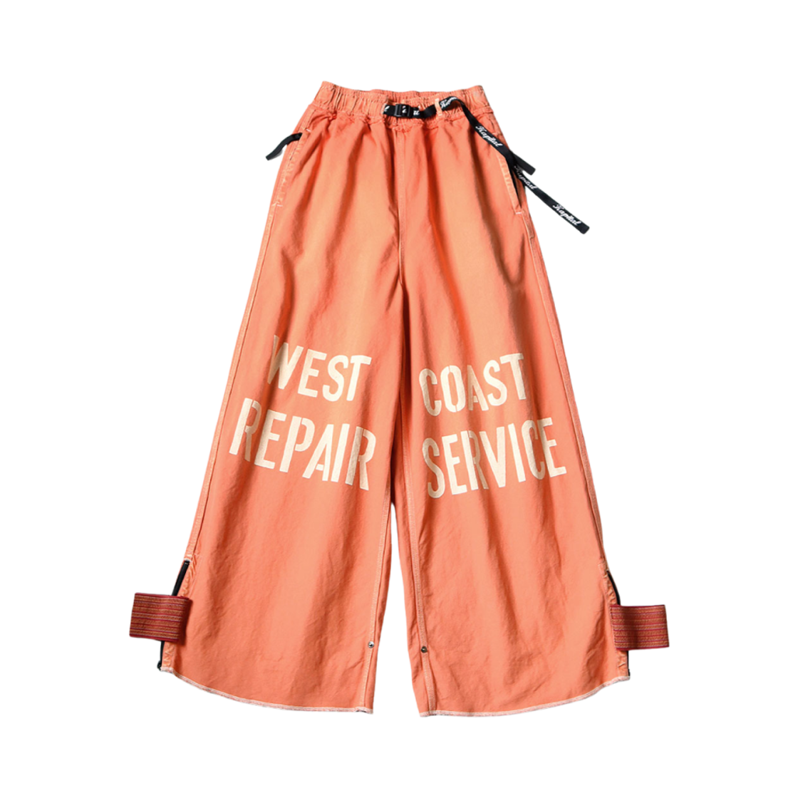 캐피탈 캔버스 웨이스트 리페어맨 트랙 팬츠 오렌지(Kapital Canvas Waist Repairman Track Pants Orange) - 1