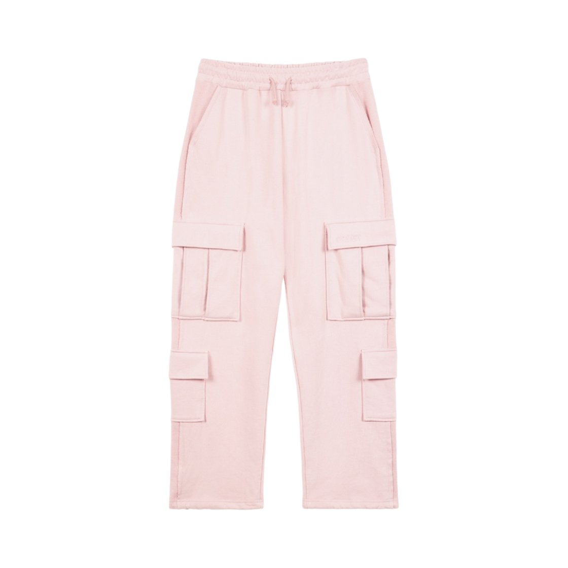 - Deinet String Cargo Sweatpants Pink