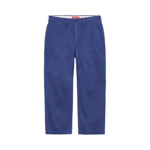 슈프림 치노 팬츠 블랙 스타 - 22SS | Supreme | KREAM
