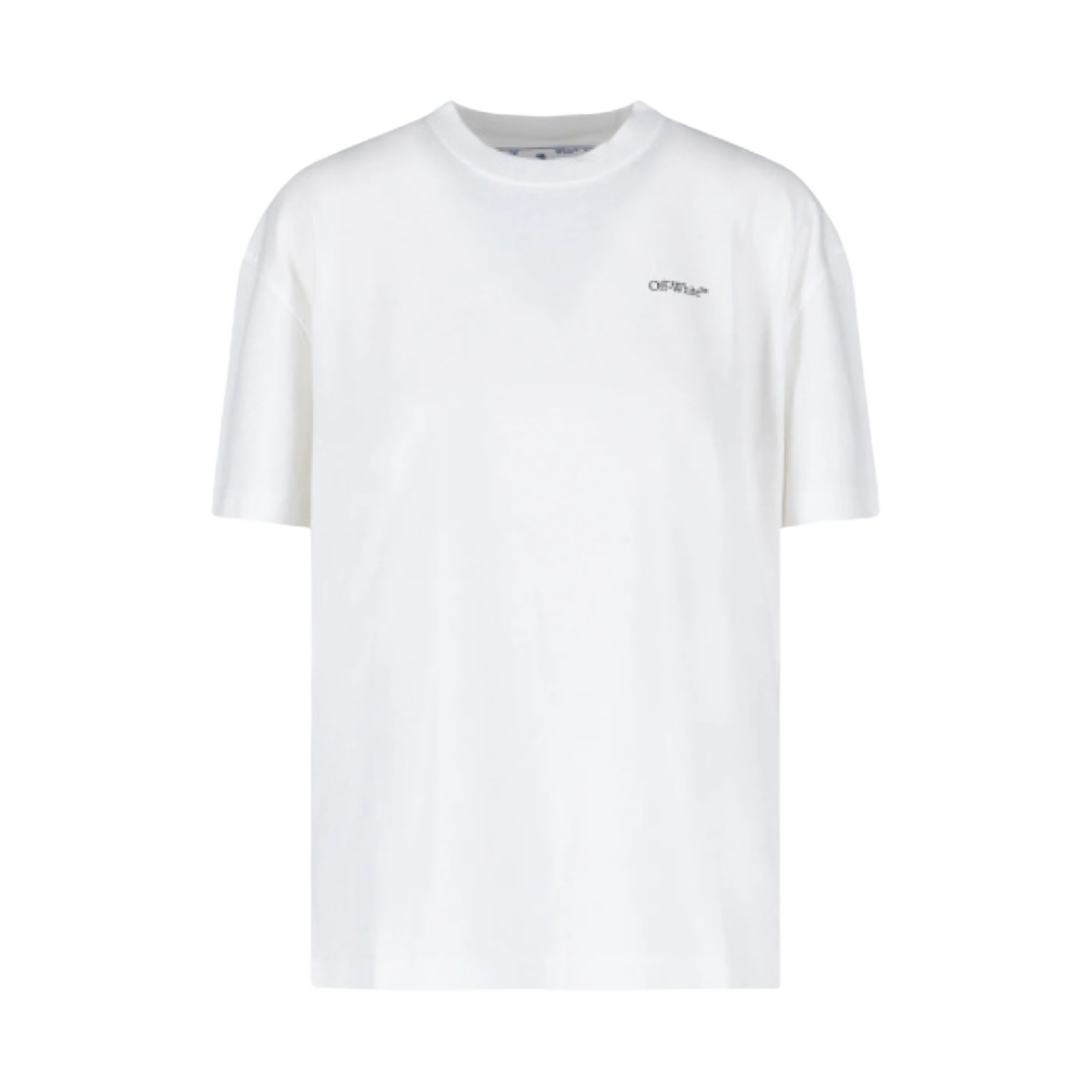 (W) 오프화이트 플로랄 엠버 애로우 캐주얼 티셔츠 화이트 멀티컬러((W) Off-White Floral Ember Arrow Casual T-Shirt White Multicolor) - 2