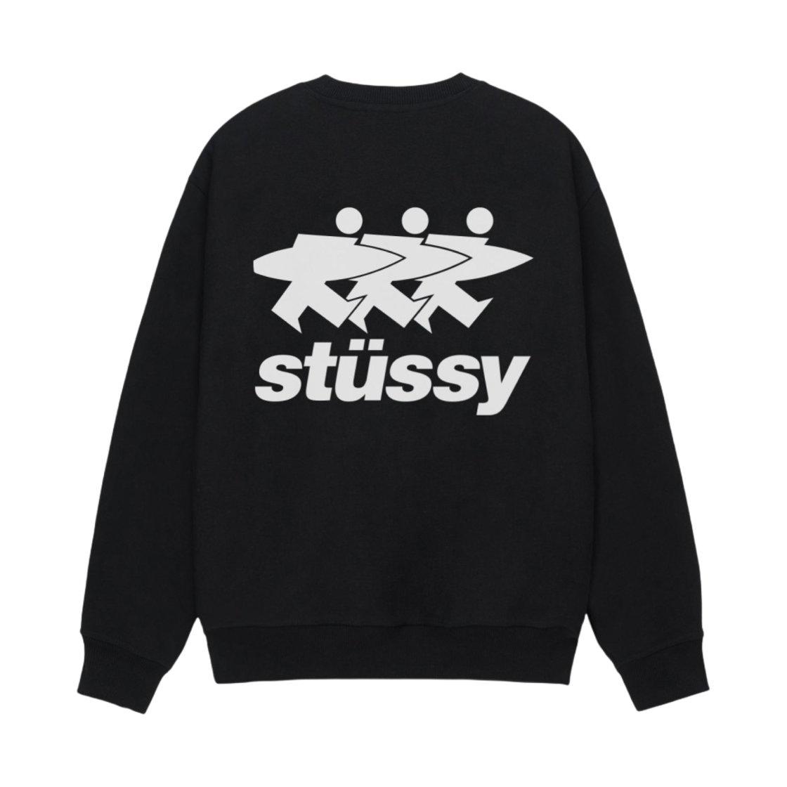 스투시 서프워크 크루 블랙 | Stussy | KREAM