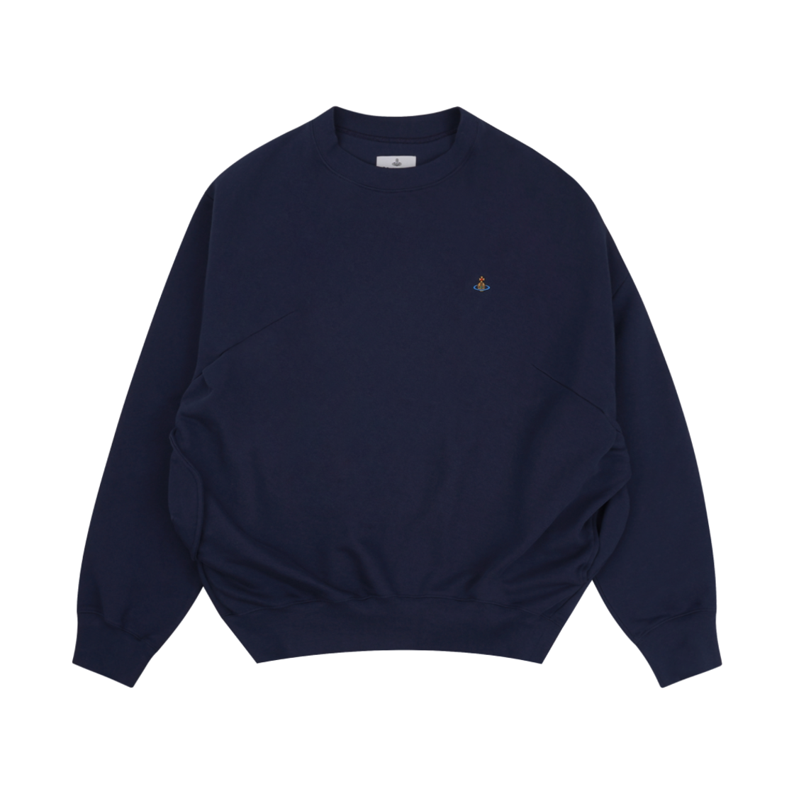 비비안 웨스트우드 드렁큰 스웨트셔츠 블루(Vivienne Westwood Drunken Sweatshirt Blue) - 1