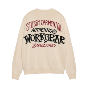 Stussy Authentic Workgear Sweater Natural