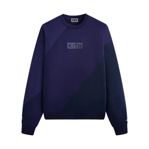 KITH BMWクルーネック XL ボックスロゴ サイバーマンデー パープル KITH BMWクルーネック XL ボックスロゴ サイバーマンデー
