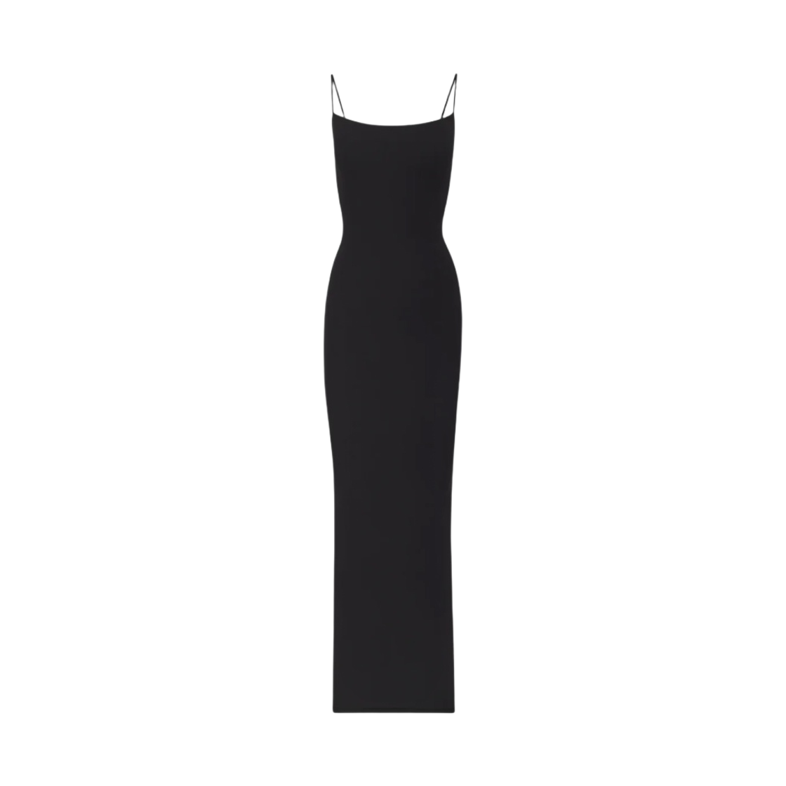 AP-DRS-1829 (W) Skims Fits Everybody Long Slip Dress Onyx