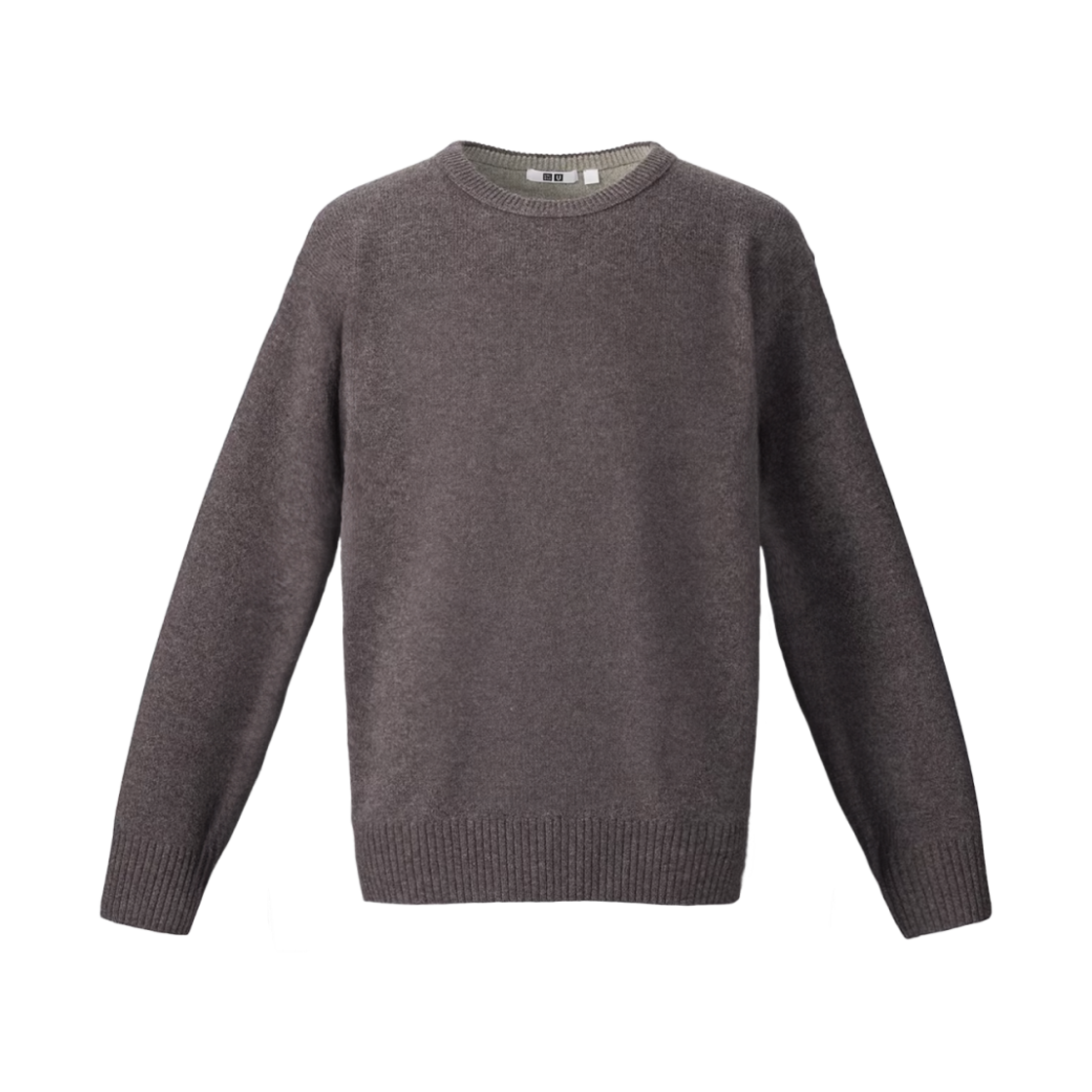 유니클로 U 바이컬러 램스울 크루넥 스웨터 브라운 - KR(Uniqlo U Bicolor Lambswool Crewneck Sweater Brown - KR) - 1